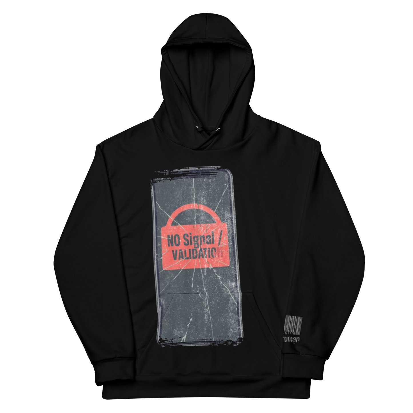 stalehuman™ unisex hoodie • no signal print 01.0