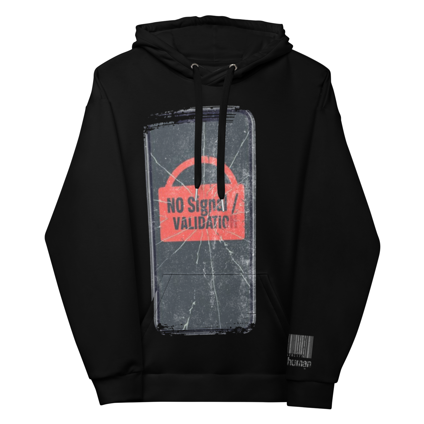 stalehuman™ unisex hoodie • no signal print 01.0