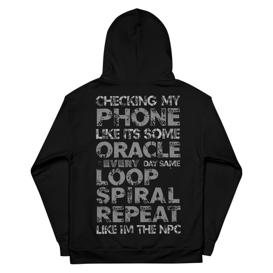 stalehuman™ unisex hoodie • no signal print 01.0