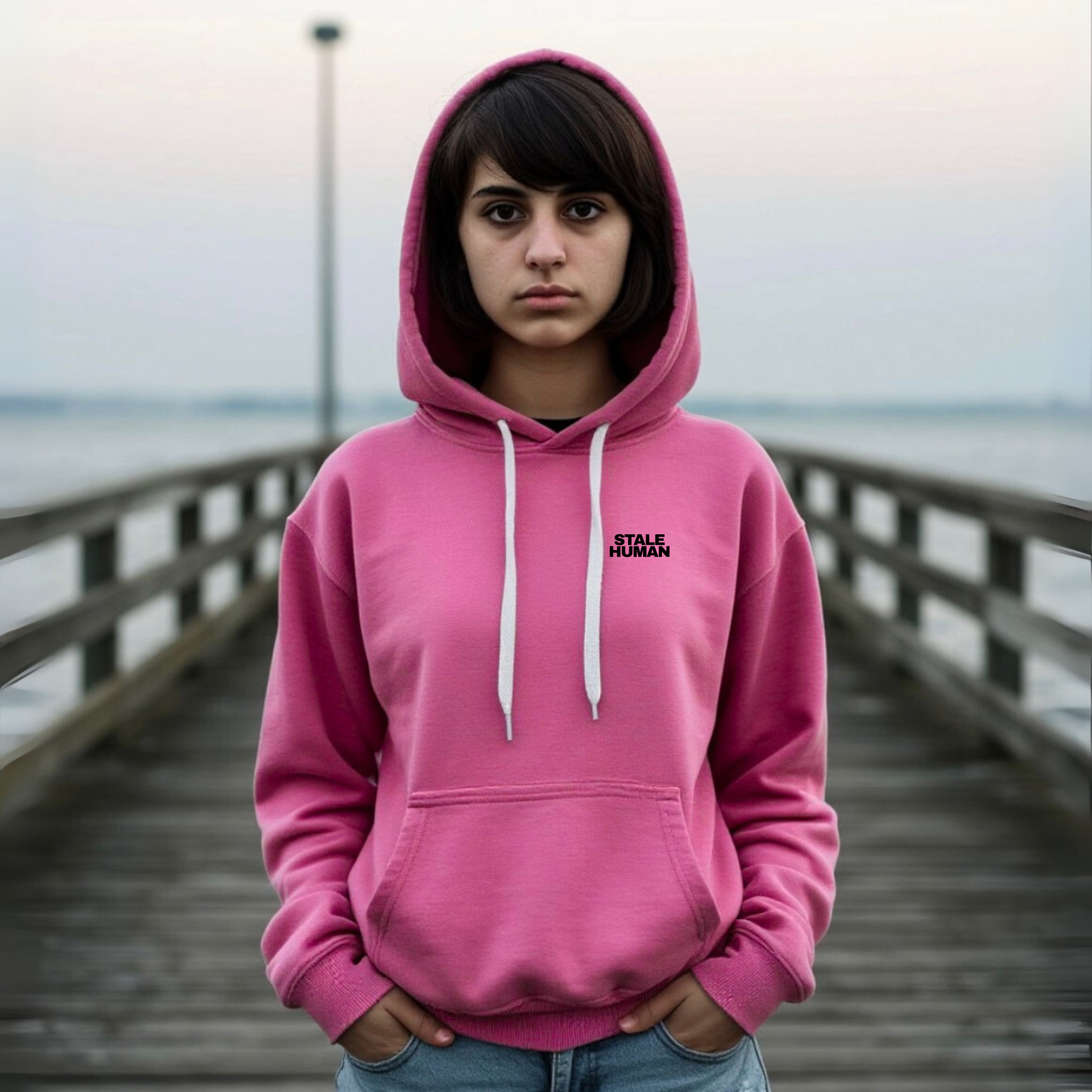 Women's Hoodie | crying in jokes they all laugh at