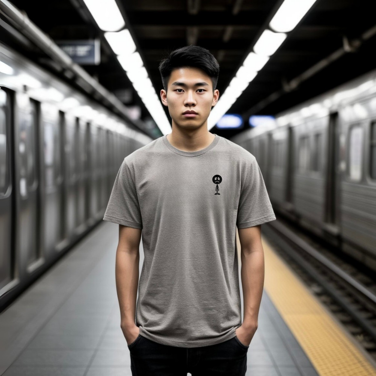 Men's T-shirt | i ghost myself sometimes too II