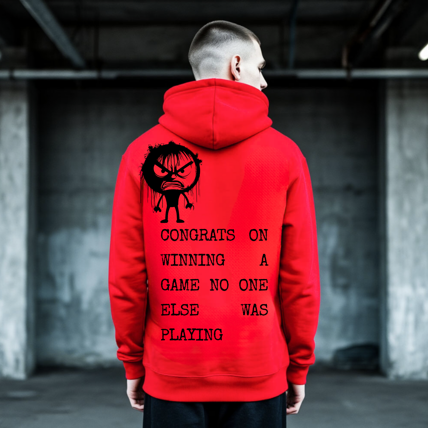 Men's Hoodie | CONGRATS ON WINNING A GAME NO ONE ELSE WAS PLAYING