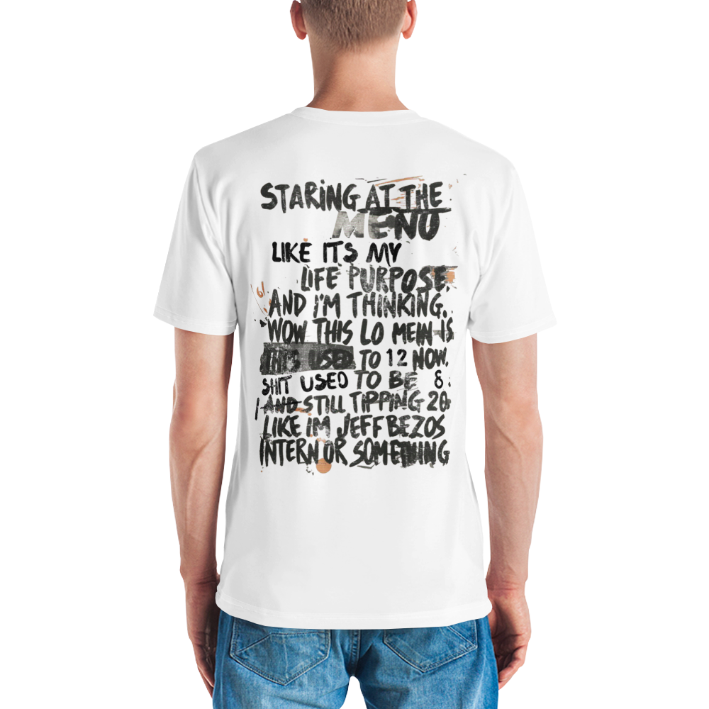 stalehuman™ men’s tee shirt • szechuan palace print 00.5