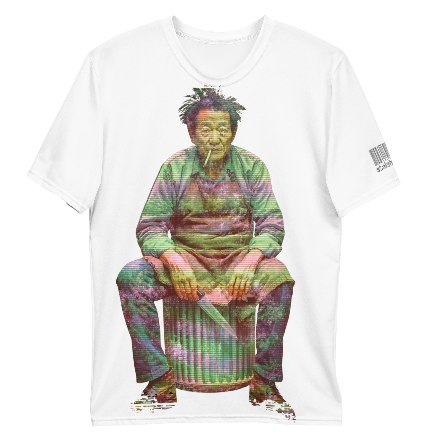 stalehuman™ men’s tee shirt • szechuan palace print 00.5