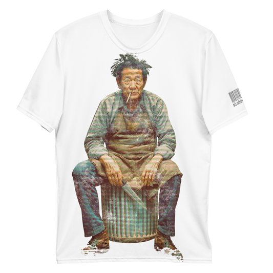 stalehuman™ men’s tee shirt • szechuan palace print 00.5