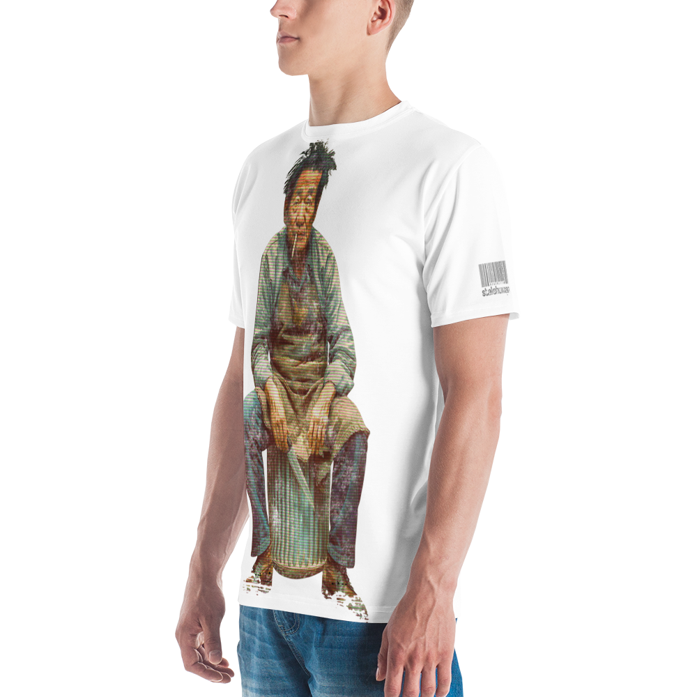 stalehuman™ men’s tee shirt • szechuan palace print 00.5