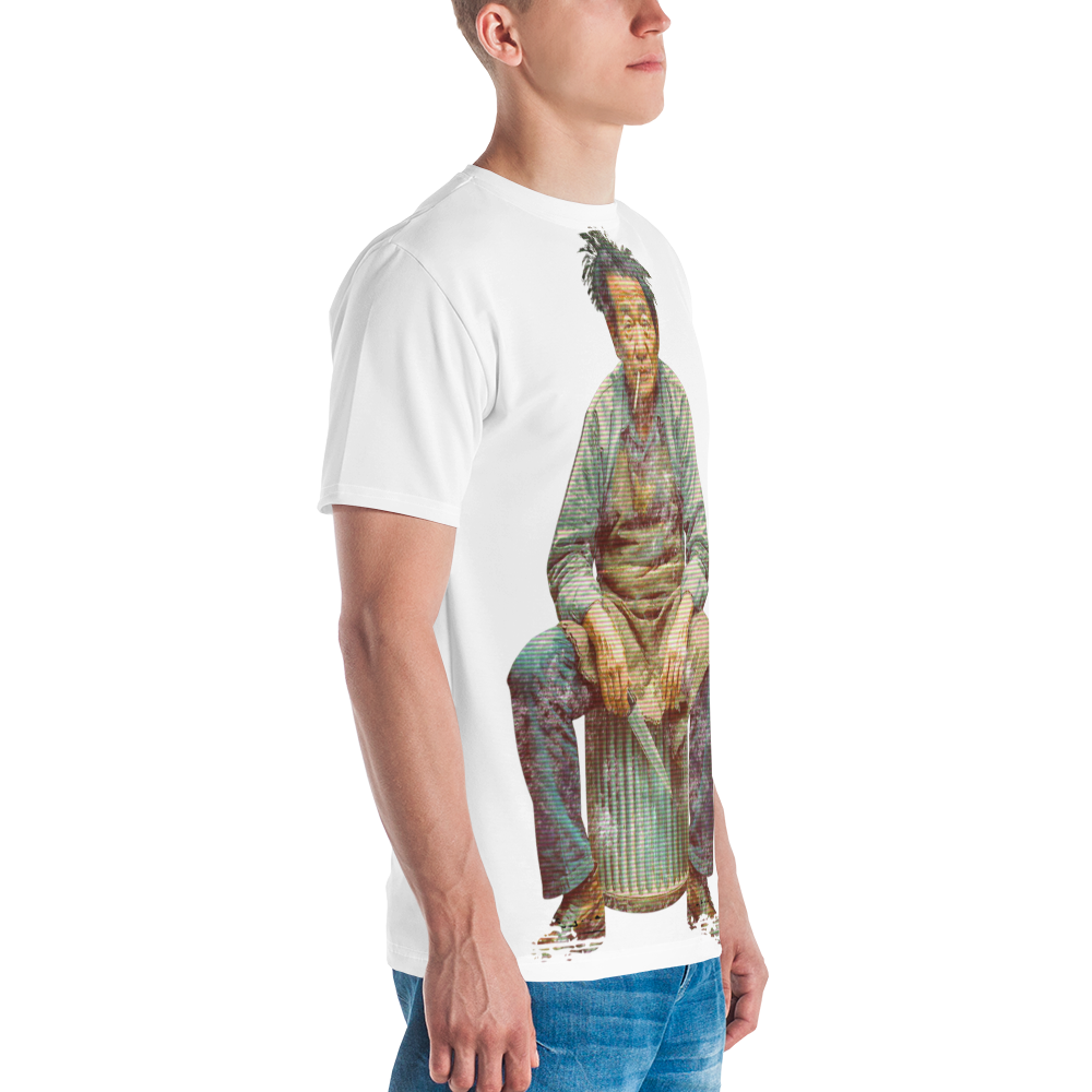 stalehuman™ men’s tee shirt • szechuan palace print 00.5